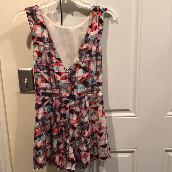 Short Colorful Romper - Picture 2 of 2